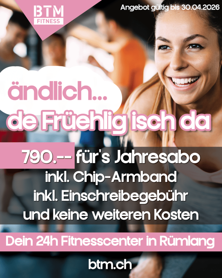 Born To Move Fitness Rümlang 24/7 offen