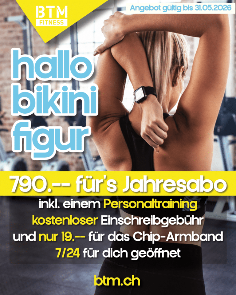 Born to move Fitness 2026 Mai inkl. personaltraining